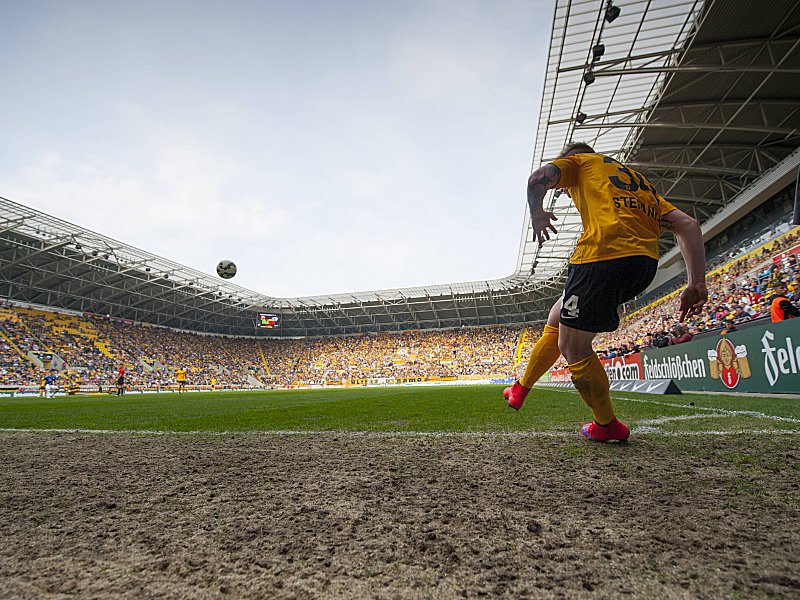 Zuschauermagnet der laufenden Saison: Dynamo Dresden.