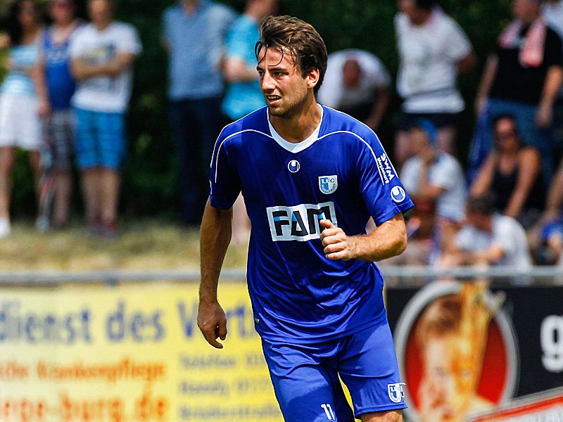 Hoffnungstr&#228;ger des FCM: Christian Beck soll auch in Liga 3 f&#252;r die Magdeburger Tore sorgen.