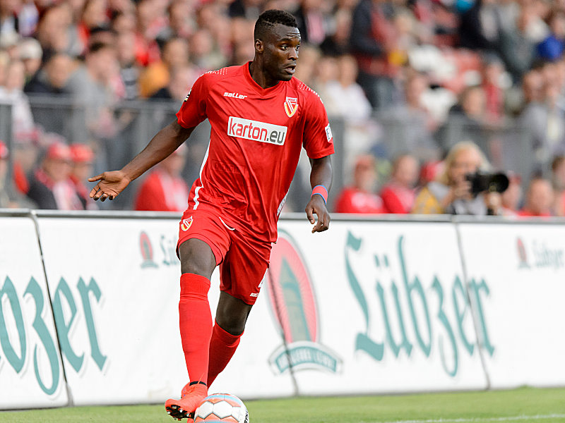 Ab sofort f&#252;r Fortuna K&#246;ln am Ball: Cedric Mimbala.