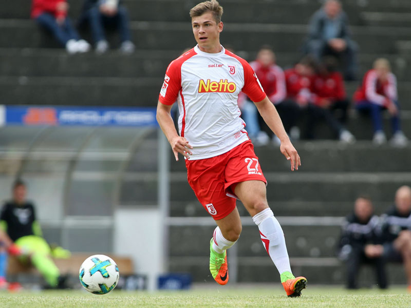 Spielt kommende Saison auf Leihbasis in Zwickau: Regensburgs Kevin Hoffmann.