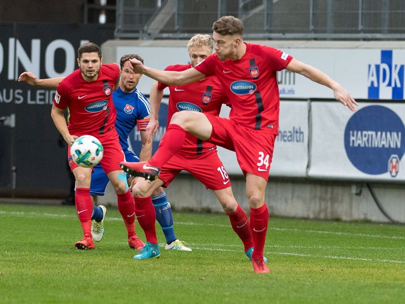 Absolvierte f&#252;r den 1. FC Heidenheim ein Zweitliga-Spiel: Ibrahim Hajtic.