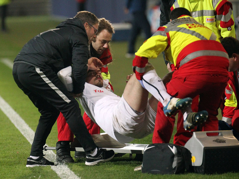 Erlitt gegen Wehen eine schwere Verletzung: Rostocks Dennis Erdmann.