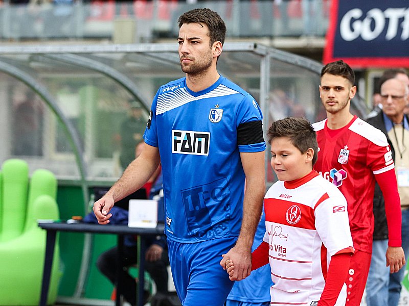 Gegen seinen Jugendverein besonders motiviert: FCM-Torj&#228;ger Christian Beck.