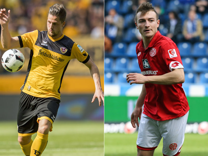 Verst&#228;rken den Halleschen FC: Hendrik Starostzik (li.) und Daniel Bohl.