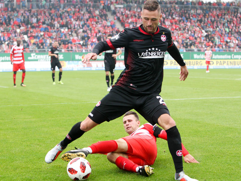 Unterzeichnete einen neuen Vertrag bis Juni 2022: Kaiserslauterns Lukas Gottwalt.