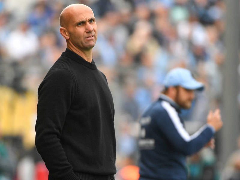 War besonders mit der Anfangsphase seiner Elf nicht zufrieden: Braunschweigs neuer Trainer Andre Schubert.