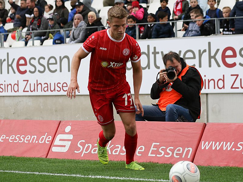 K&#252;nftig im MSV-Trikot: Lukas Scepanik wechselt aus Essen zu den Zebras.