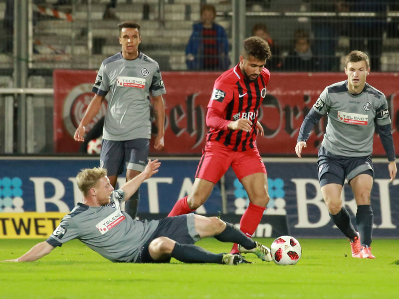 Brachte den SV Wehen Wiesbaden mit seinem zehnten Saisontor in F&#252;hrung: Daniel-Kofi Kyereh.