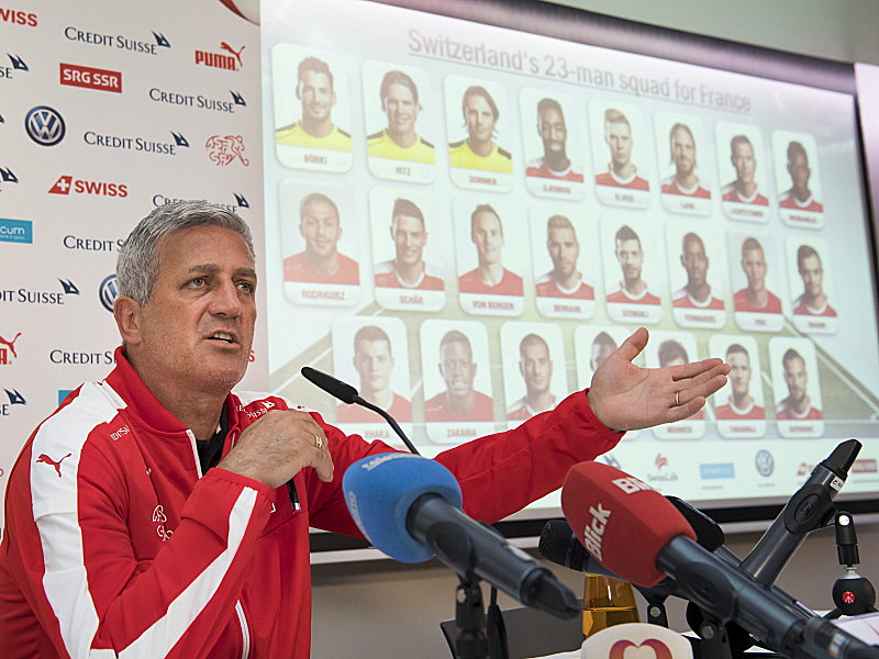 Hat sich auf seine 23 EM-Fahrer festgelegt: Nati-Trainer Vladimir Petkovic.