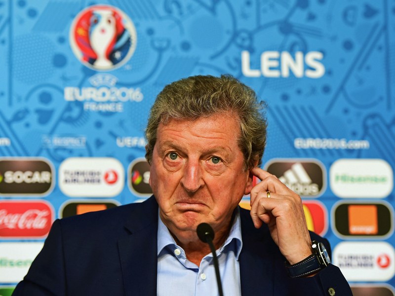 Seine Zukunft ist ungewiss: Englands Trainer Roy Hodgson.