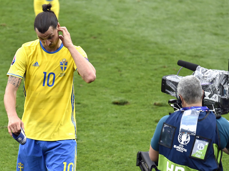 Spielt nach der EM in Frankreich nicht mehr f&#252;r Schweden: Zlatan Ibrahimovic beendet seine Karriere im Nationaltrikot.