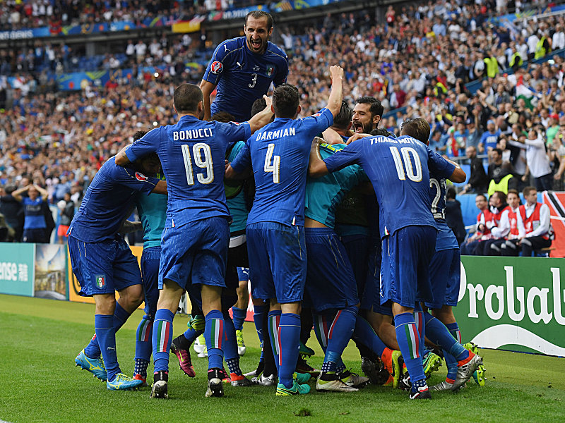 Das vermeintlich alte Italien trumpft bei der Europameisterschaft in Frankreich geh&#246;rig auf.