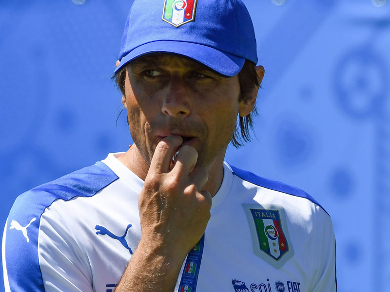 &#220;berschw&#228;ngliche Lobeshymne auf Gegner Deutschland: Italiens Nationaltrainer Antonio Conte.