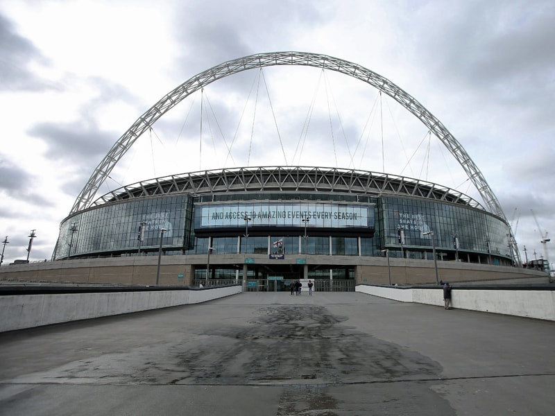 Das legend&#228;re englische Stadion ersetzt Br&#252;ssel: Das Wembley in London.