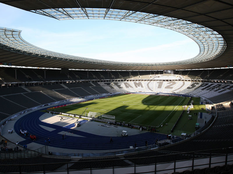 Hier fand 2006 schon das WM-Finale statt: das Olympiastadion in Berlin.