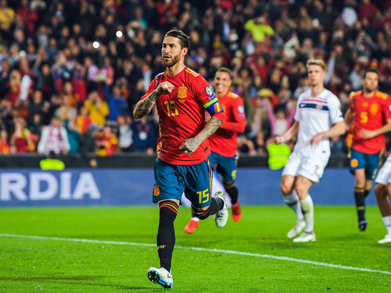 Sergio Ramos erzielte Spaniens Siegtreffer vom Elfmeterpunkt.