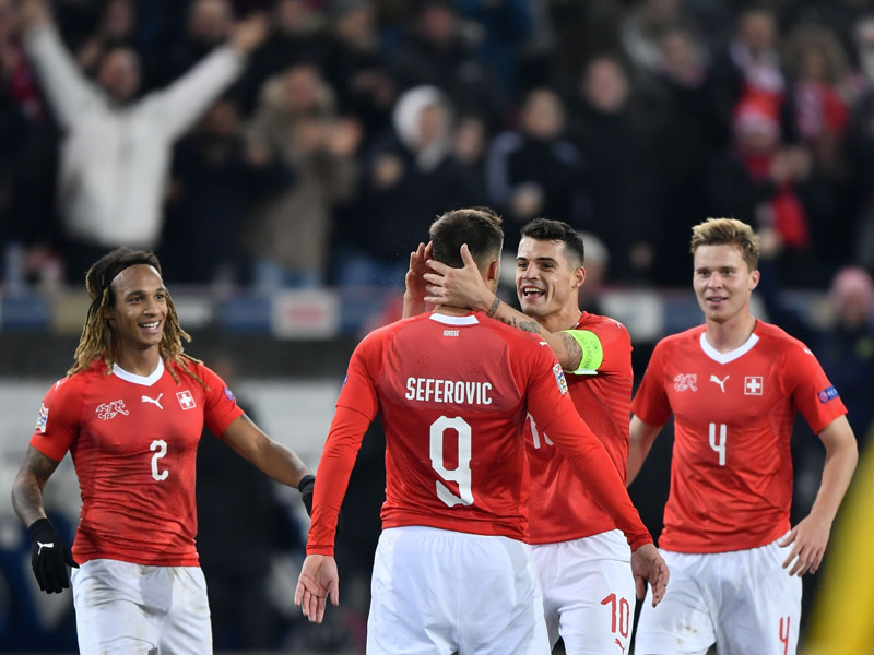 Wildes Spektakel: Die Schweiz drehte gegen Belgien einen 0:2-R&#252;ckstand - und gewann noch mit 5:2. 
