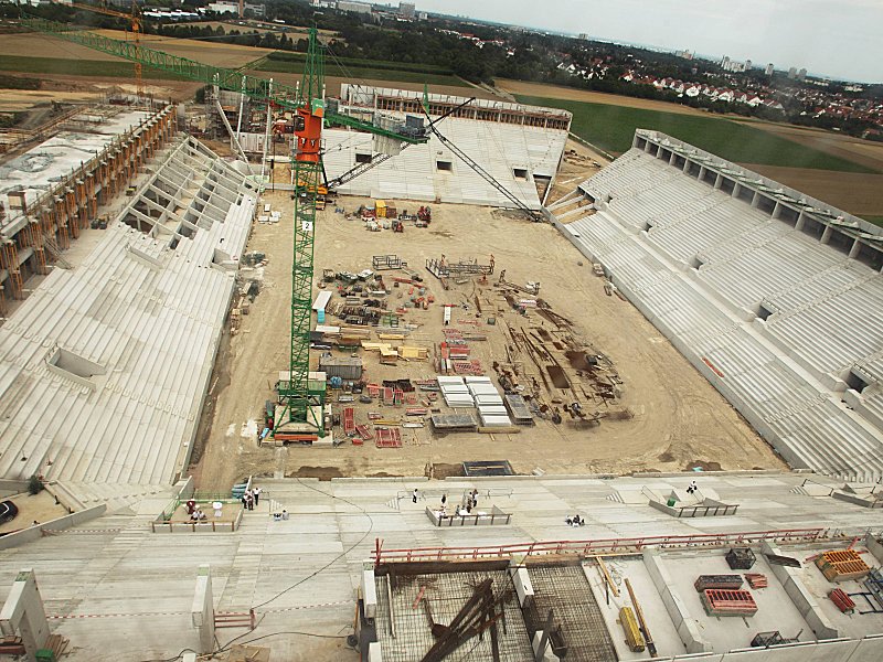 Alles im Soll - und trotzdem wird der Umzug verschoben: die neue Mainzer Arena.