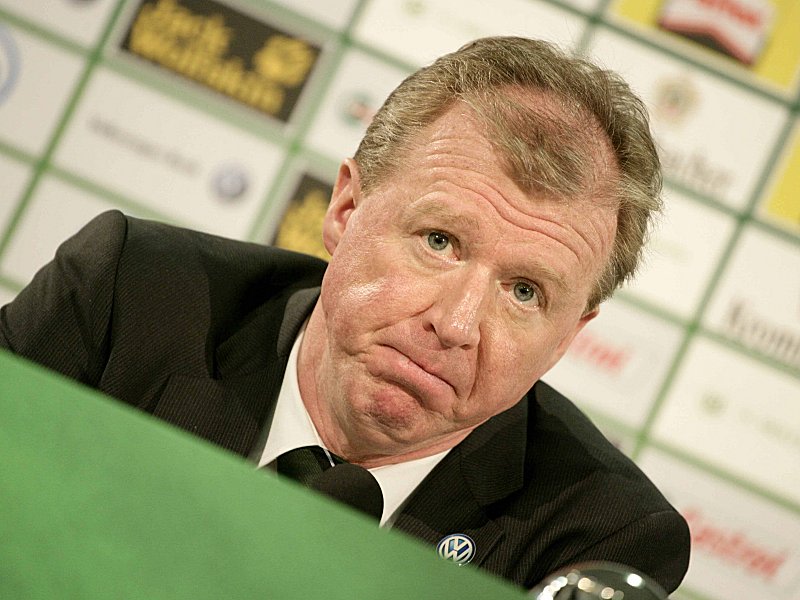 Soll die Schieflage beheben: Wolfsburgs Trainer Steve McClaren.
