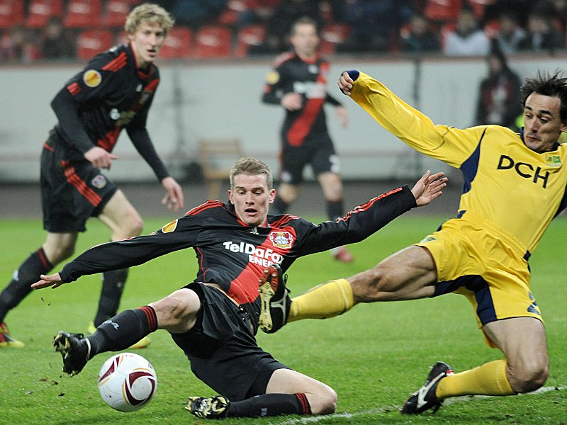 Gegen Charkiw nur eine Halbzeit auf dem Feld: Leverkusens Lars Bender. 