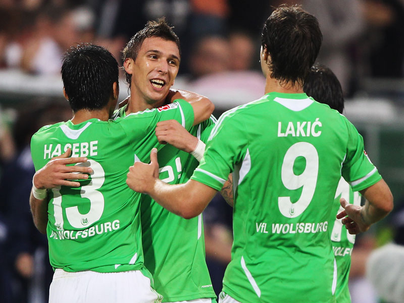 Matchwinner Mandzukic: Der Kroate bescherte Wolfsburg einen knappen Sieg gegen Schalke.