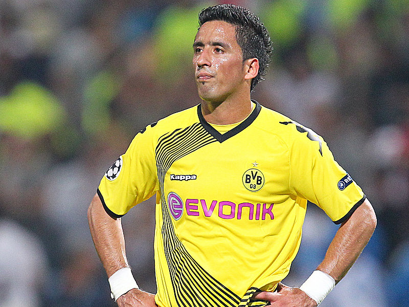 Erstes Tor seit dem Comeback: Lucas Barrios.