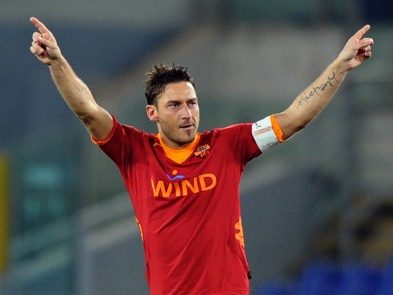 R&#252;ckkehr ins italienische Nationalteam? Roma-Topstar Francesco Totti. 