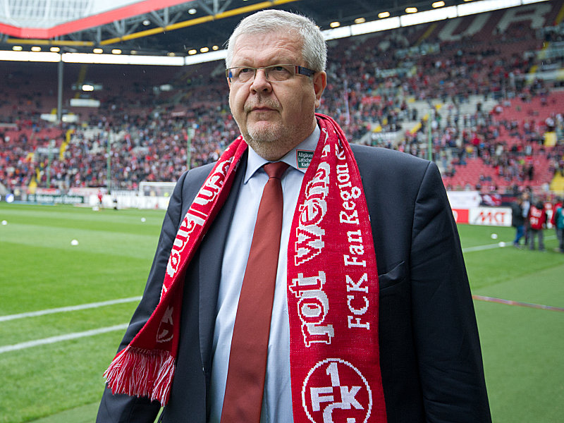 Die Mitglieder ins Boot geholt: FCK-Aufsichtsratschef Dieter Rombach.