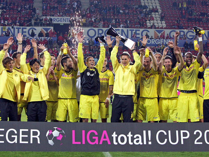 Auch beim &quot;Liga total!&quot;-Cup Titelverteidiger: Borussia Dortmund.