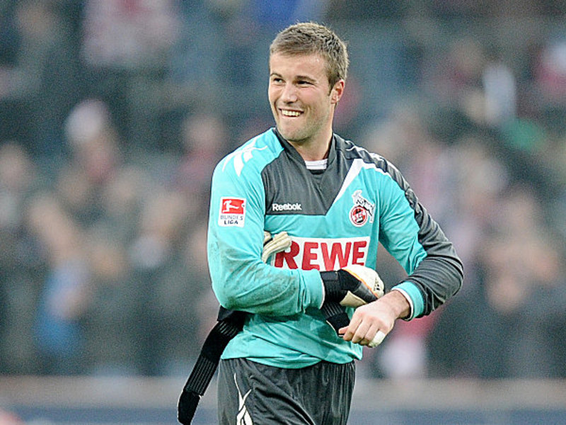 Schn&#228;ppchen: K&#246;lns Keeper Michael Rensing kann f&#252;r eine geringe Abl&#246;sesumme gehen.