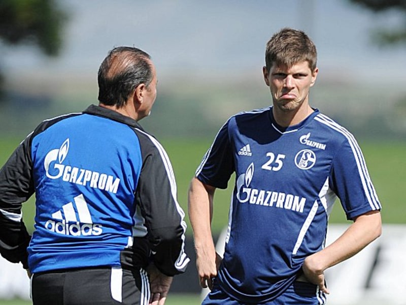 Will von anderen Angeboten nichts wissen: Der Schalker St&#252;rmerstar Klaas Jan Huntelaar.