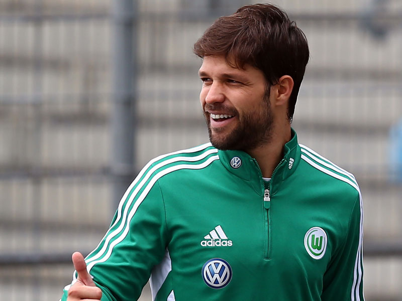 &quot;Ich bin fit&quot;: Diego hat sich mit dem VfL Wolfsburg viel vorgenommen f&#252;r die neue Saison.