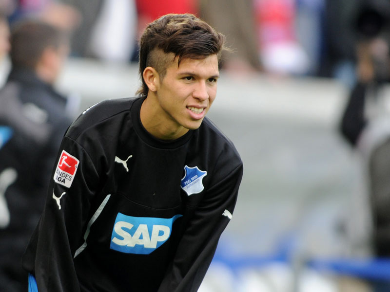 Brachte Hoffenheim in F&#252;hrung: Bruno Nazario.