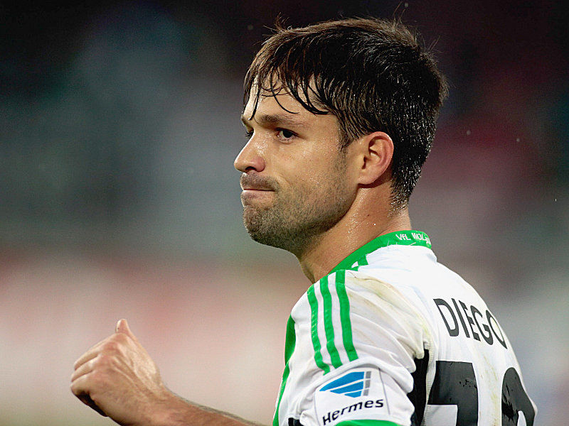 Reicht&apos;s bis Samstag? Wolfsburgs Diego hofft auf einen Einsatz gegen Stuttgart.