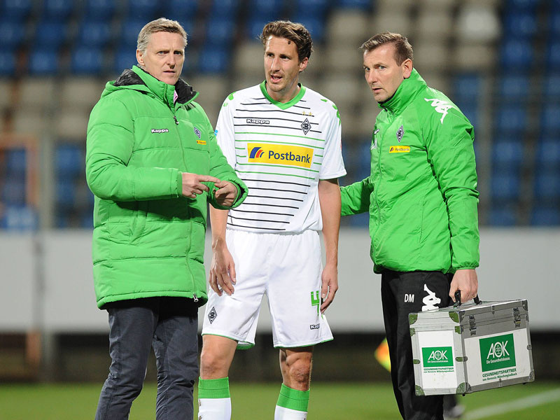Auswechseln: Roel Brouwers musste in Bochum verletzt ausgewechselt werden.