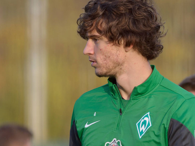 Raus aus den Werder-Klamotten: Mateo Pavlovic geht zu Ferencvaros.
