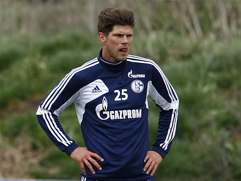 Steife Achillessehne: Klaas Jan Huntelaar bricht das Training ab. 