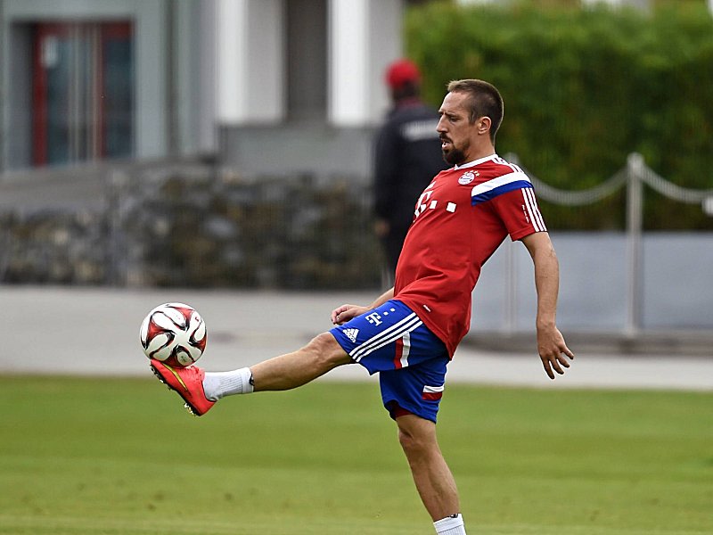 Bald wieder im Bayern-Trikot im Einsatz: Franck Ribery.