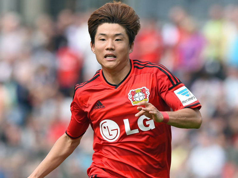 Erzielte das 1:1 f&#252;r Leverkusen und leistete sich einen Kopfsto&#223;: Seung-Woo Ryu.