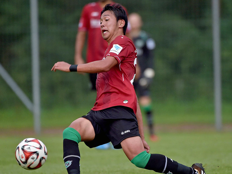 Treffsicher im Test gegen Bremen: Hannovers Neuzugang Hiroshi Kiyotake.