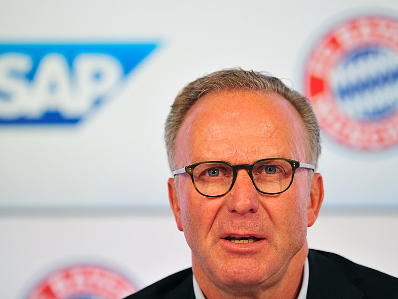 Bleibt trotz der Ausf&#228;lle gelassen: Bayerns Klubboss Karl-Heinz Rummenigge sieht dem Ligaauftakt optimistisch entgegen.