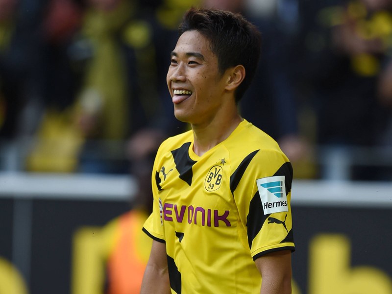 Das Z&#252;nglein an der Wage: Dortmunds Shinji Kagawa verzauberte bei seinem Comeback Trainer und Fans.