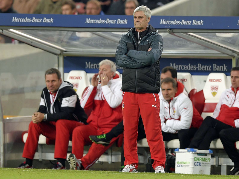 Nahm seinen Hut: Armin Veh gab sein Amt als Cheftrainer beim VfB Stuttgart auf. 