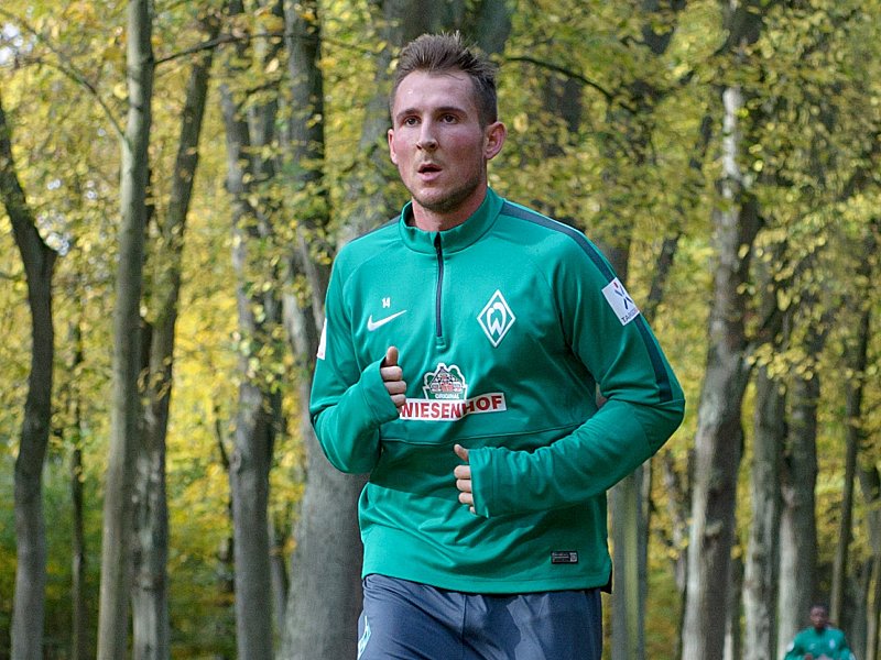 Verspricht f&#252;r die Zukunft noch viele Tore: Werder-Sorgenkind Izet Hajrovic.