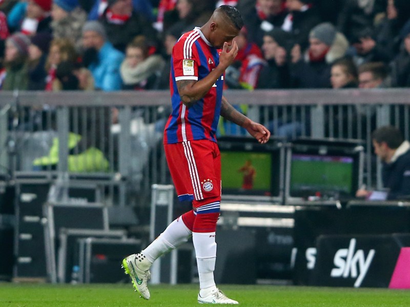 Sperre um ein Spiel reduziert: Jerome Boateng kann bei den Bayern schon bald wieder eingreifen.