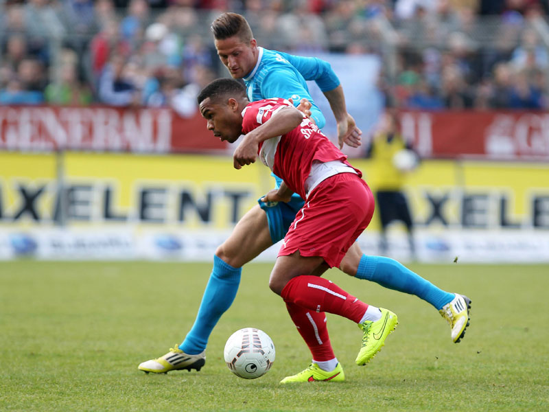 Wieder am Ball: Daniel Didavi spielte am Samstag eine gute Stunde in der 3. Liga gegen die Stuttgarter Kickers.