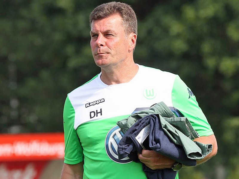 Macht einen ausgeglichenen und entspannten Eindruck: VfL-Coach Dieter Hecking.