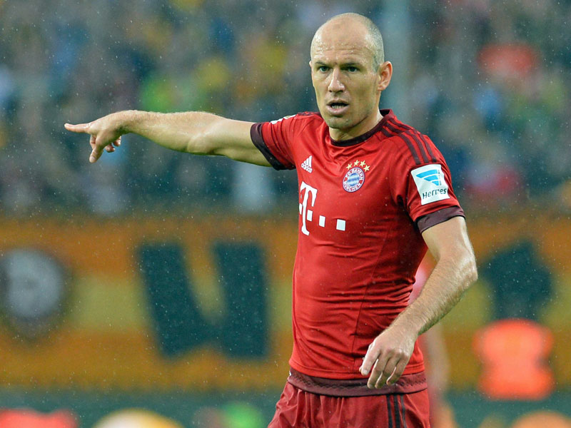 F&#228;hrt mit dem FC Bayern und Respekt zur TSG Hoffenheim: Arjen Robben.