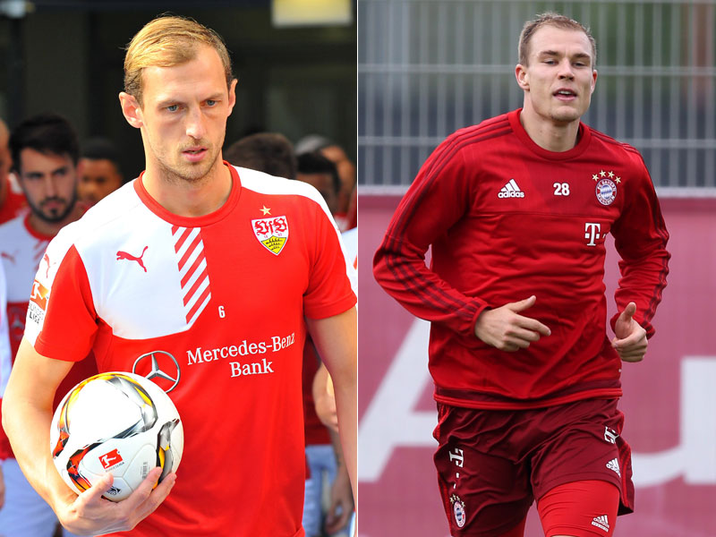 Der eine hat Bayern-, der andere eine VfB-Vergangenheit: Georg Niedermeier (l.) und Holger Badstuber.