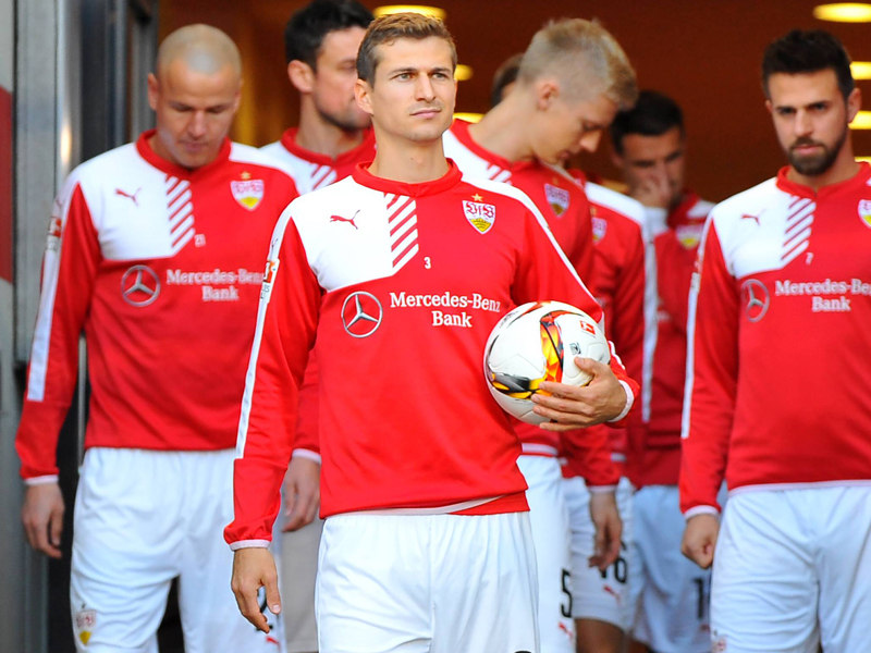 Lobt den Zusammenhalt des VfB Stuttgart: Daniel Schwaab.